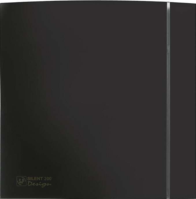 Вытяжной вентилятор Soler&Palau Silent 200 CZ Design-4C black 5 сменных полосок