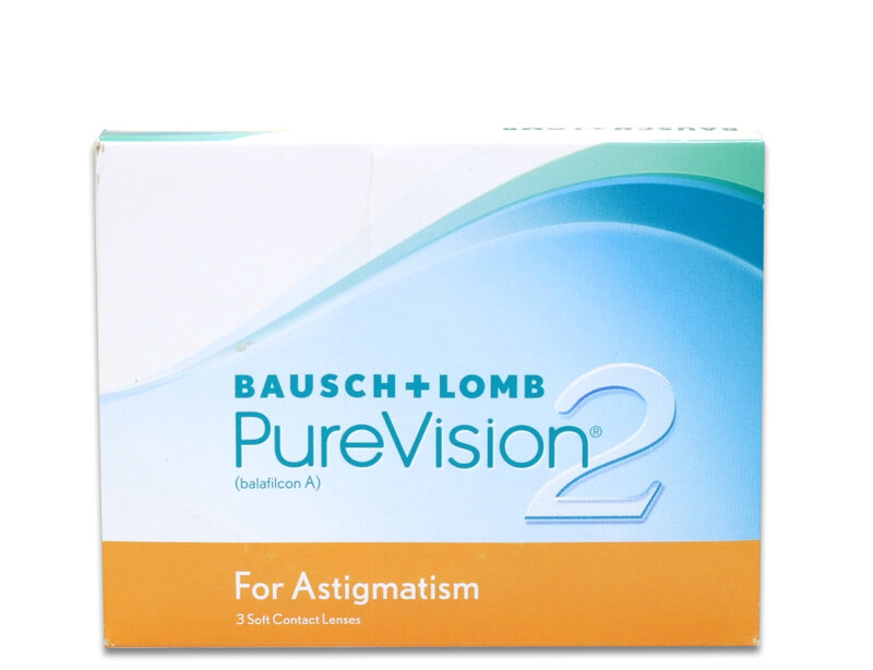 PURE VISION 2 for ASTIGMATISM 3  -02.50 -0.75 170 R 8.9 .