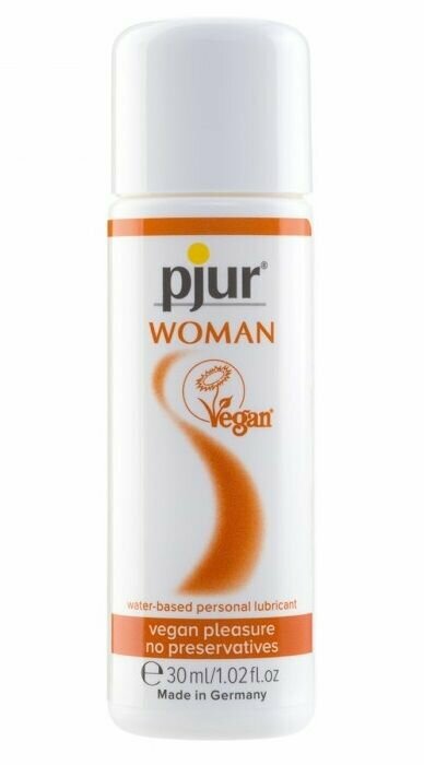 Pjur Лубрикант pjur WOMAN Vegan на водной основе - 30 мл.