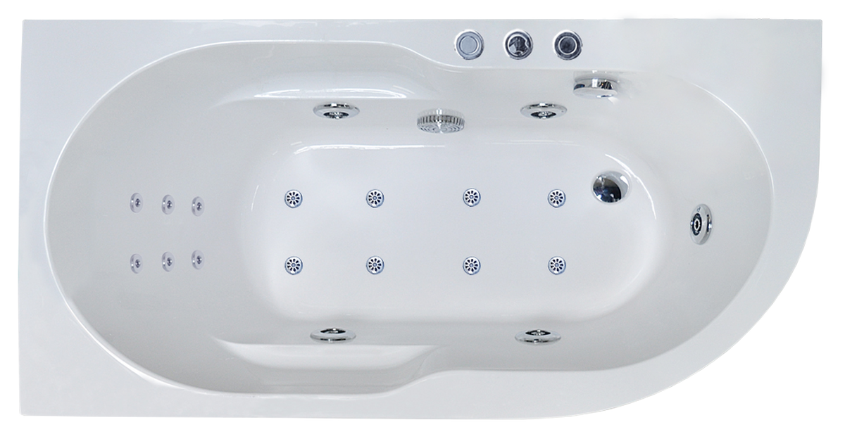 Гидромассажная ванна Royal Bath AZUR DE LUXE 140x80x60L