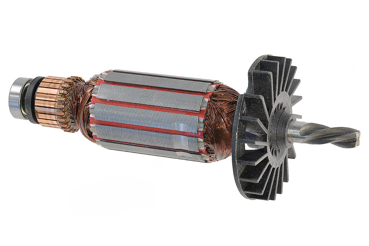Ротор (якорь) для перфоратора энкор ПЭ-870/26ЭР SDS+ ПЭ-870/26ЭР SDS+ (выпуск с 2014 г.)