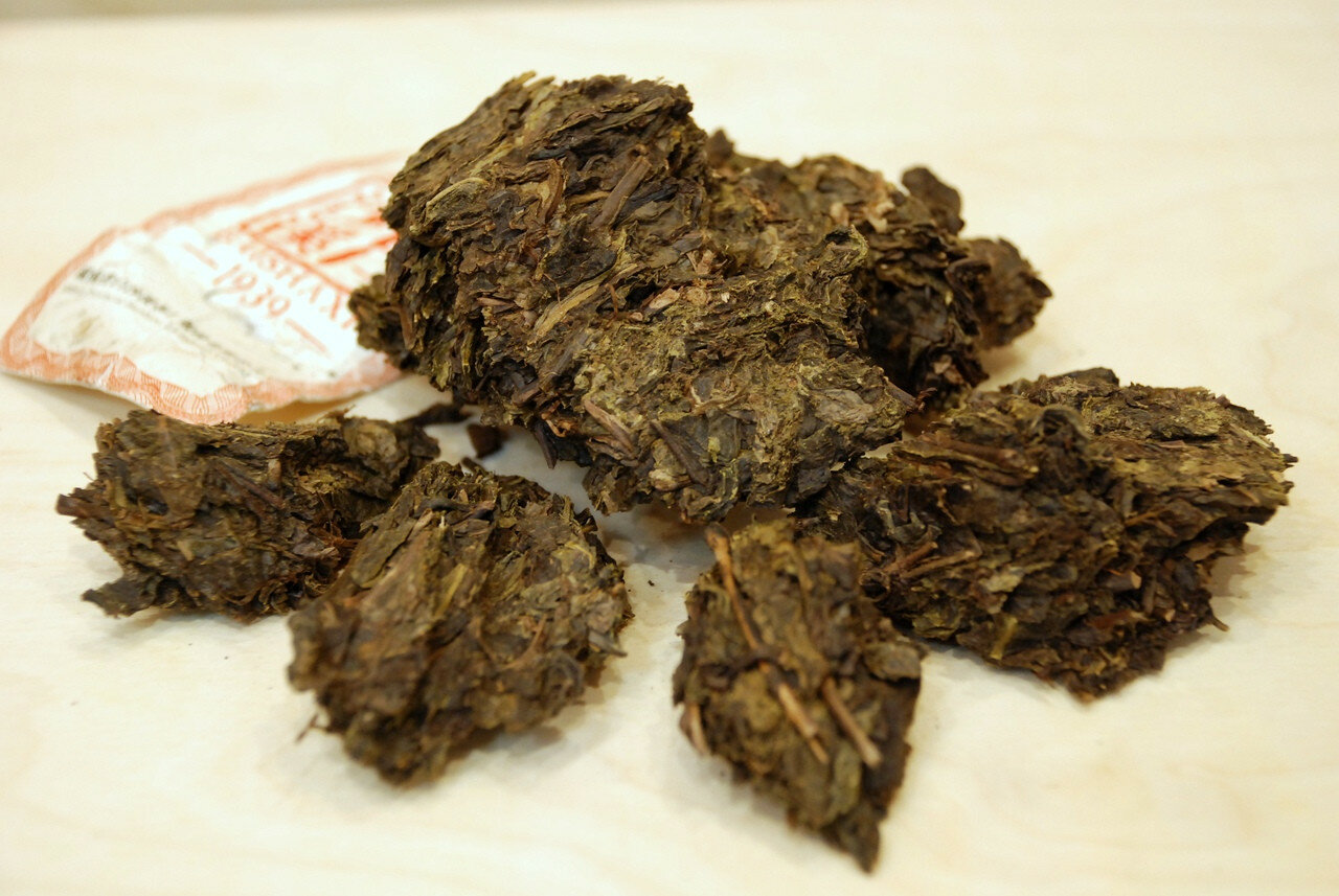 Чай чёрный Хэй Ча - Тянь Лянь, Китай, 50 гр. - фотография № 1