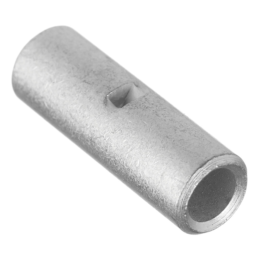 фото Гильза кабельная медная луженая с контрольным отверстием КВТ ГМЛ d7 мм 6-10 кв. мм (20 шт.)