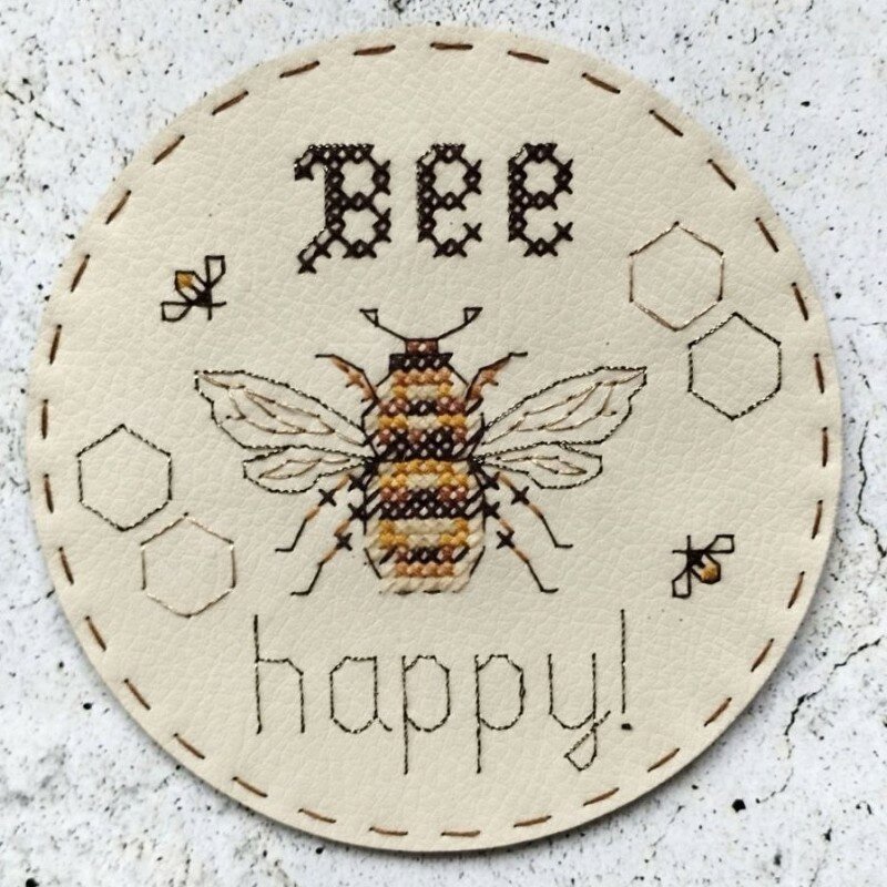 фото Подстаканник Bee happy 11х11 НеоКрафт НК-08e
