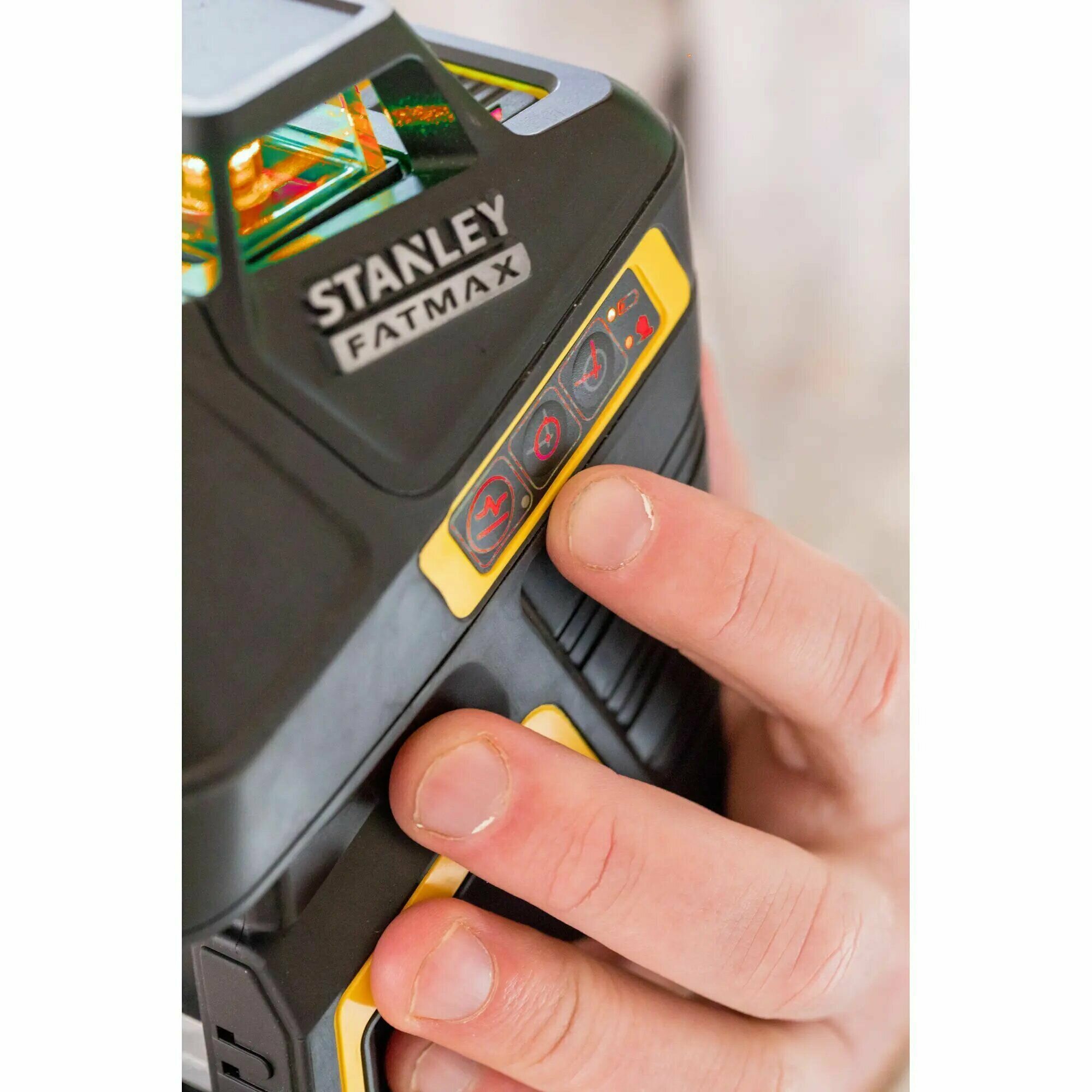 Уровень лазерный / нивелир Stanley Fatmax SLR-2V , кейс модуль системы TSTAK - фотография № 6