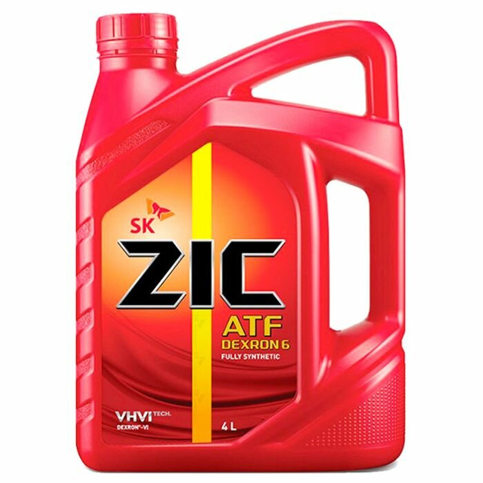 Масло трансмиссионное синтетическое ZIC ATF Dexron 6 (4л) (162630) ZIC-ATF-DEX6-4L