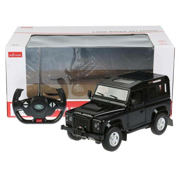 Машина р/у Land Rover Defender 1:14 со светом открываются двери и багажник (в асс) Rastar 78400