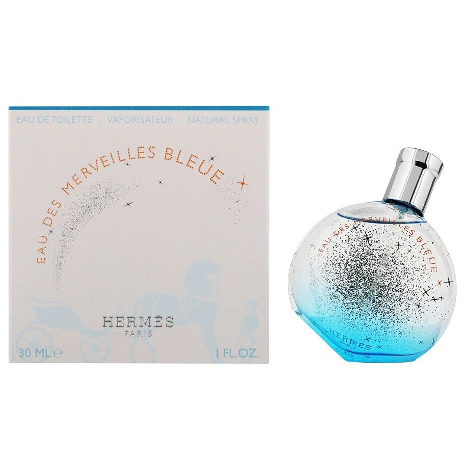 Hermes Eau des Merveilles Bleue туалетная вода 30 мл унисекс