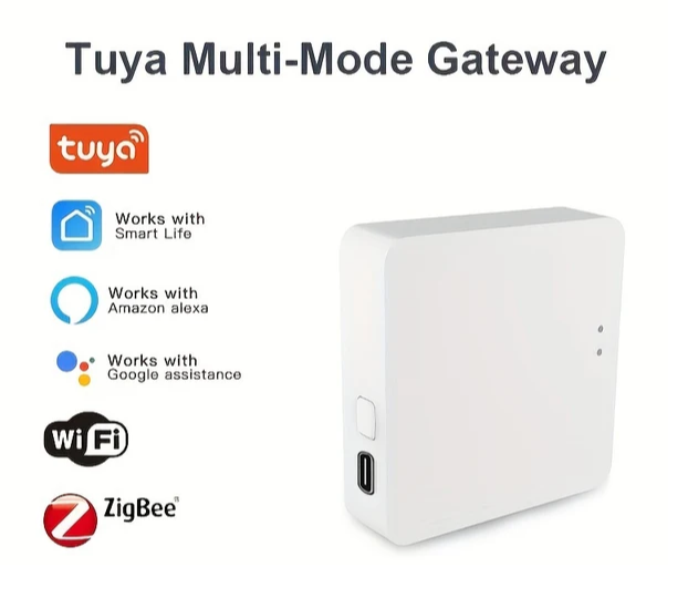 Умный шлюз Tuya, многорежимный мост для умного дома, Wi-Fi, Bluetooth, ZigBee 3,0 APP