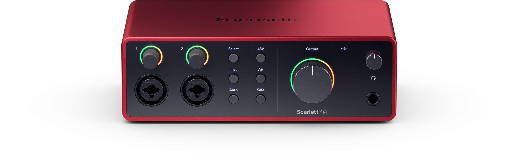 FOCUSRITE Scarlett 4i4 4th Gen аудио интерфейс USB 4 входа/4 выхода