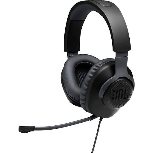 Компьютерная гарнитура JBL Quantum 100, черный JBLQUANTUM100BLK