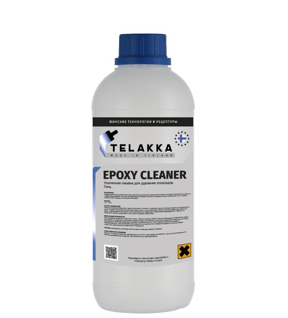 Профессиональная смывка эпоксидов Telakka EPOXY CLEANER 1кг - фотография № 1