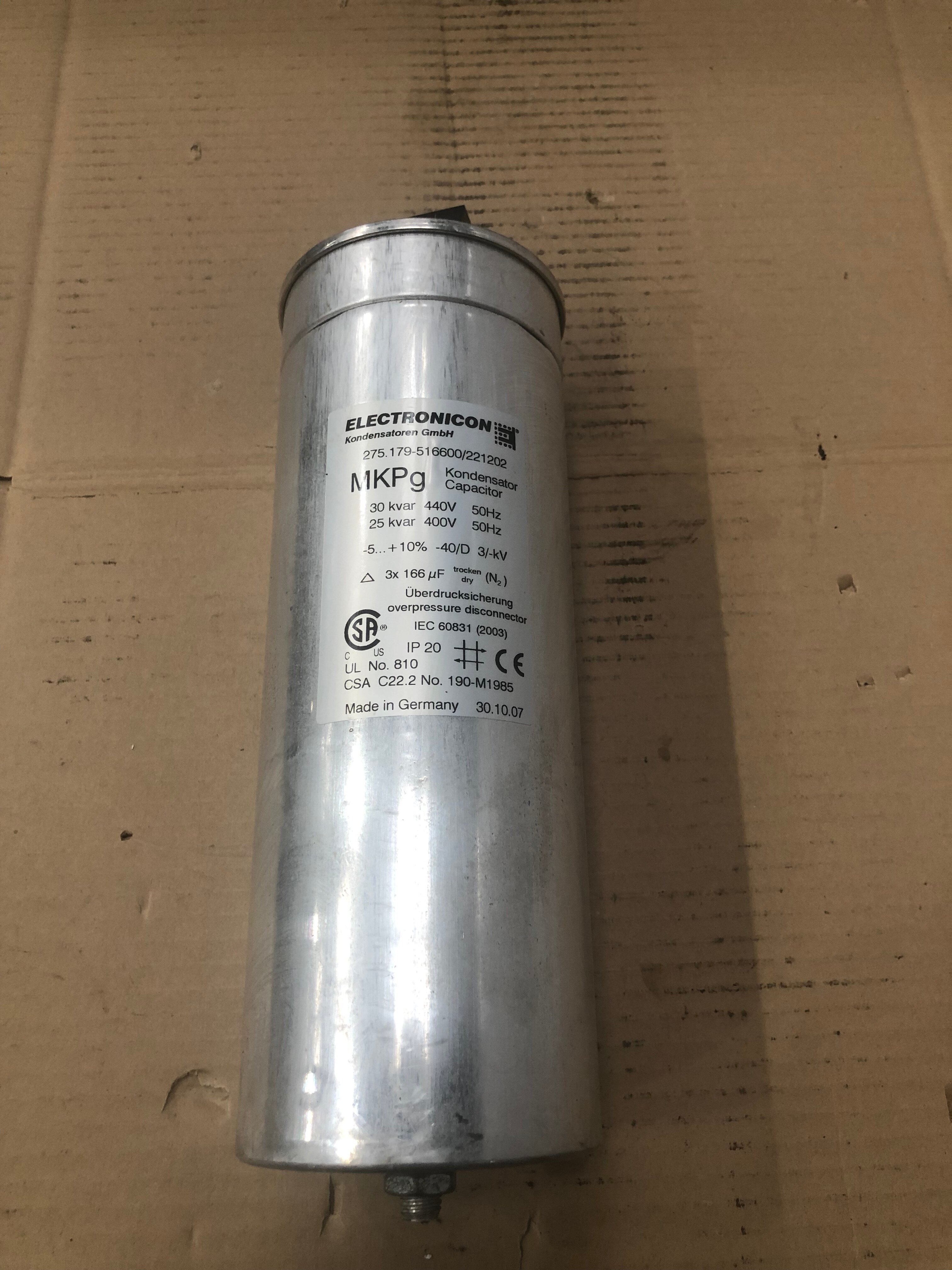 Конденсатор ELECTRONICON 275. 179-516600\221202