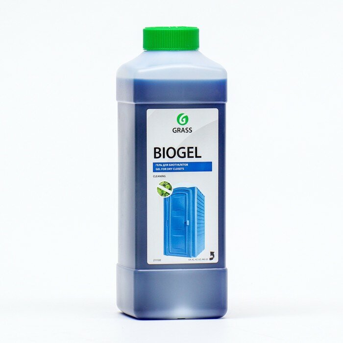 Средство для биотуалетов GRASS Bio Gel, 1 кг - фотография № 1