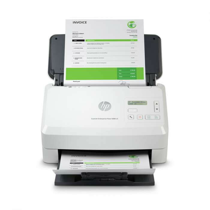 Сканер HP ScanJet Enterprise Flow 5000 s5 (CIS, A4, 600 dpi, USB 3.0, ADF 80 sheets, Duplex, 65 ppm/130 ipm, (replace L2755A))