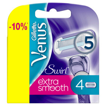 Cменные кассеты для бритья Gillette Venus Swirl 4 шт. - Procter and Gamble