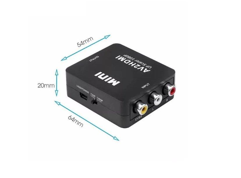 Конвертер видеосигнала AV to HDMI (из "аналога" в "цифру") — фото 6