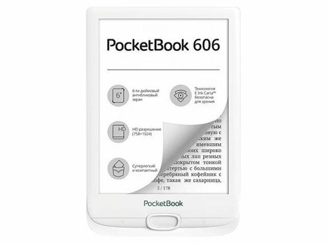   PocketBook 606 White