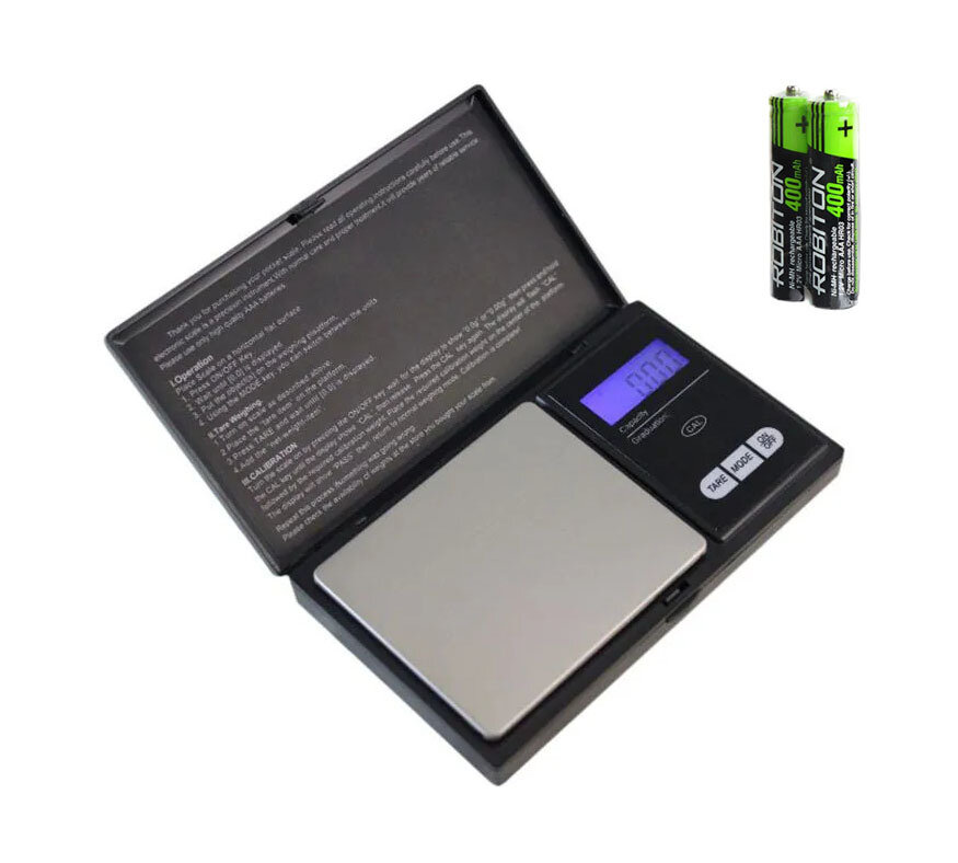Ювелирные весы портативные карманные Digital Pocket Scale 100г x 0.01г. (+2 Батарейки в комплекте)