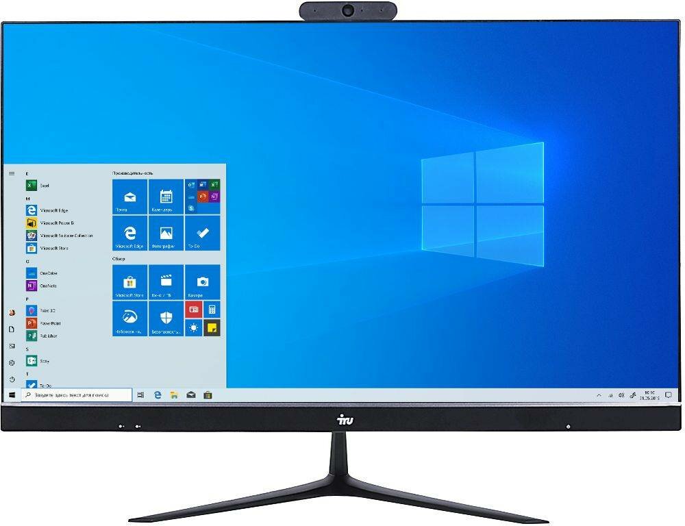 Моноблок 23.8" IRU Office P2310CL черный (1628132)