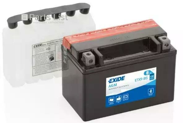 EXIDE ETX9BS 1шт