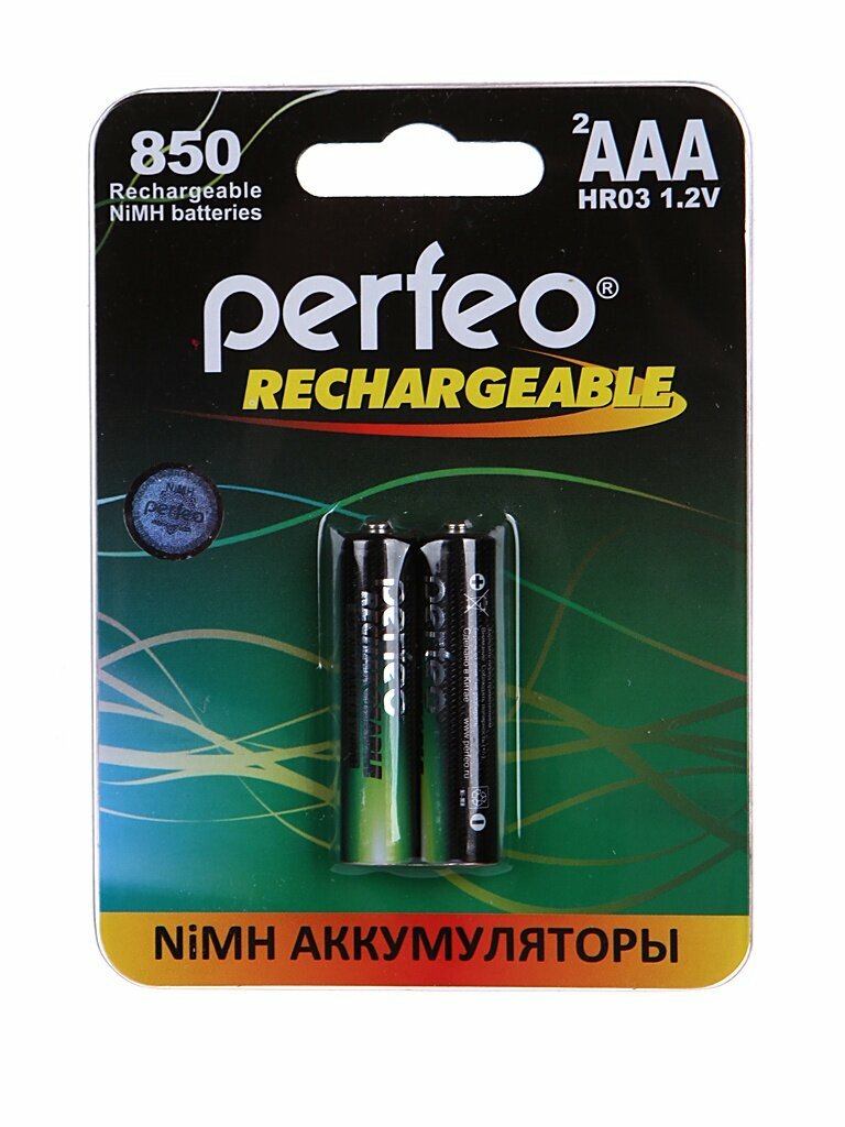 Perfeo AAA850mAh/2BL Аккумулятор Пластик