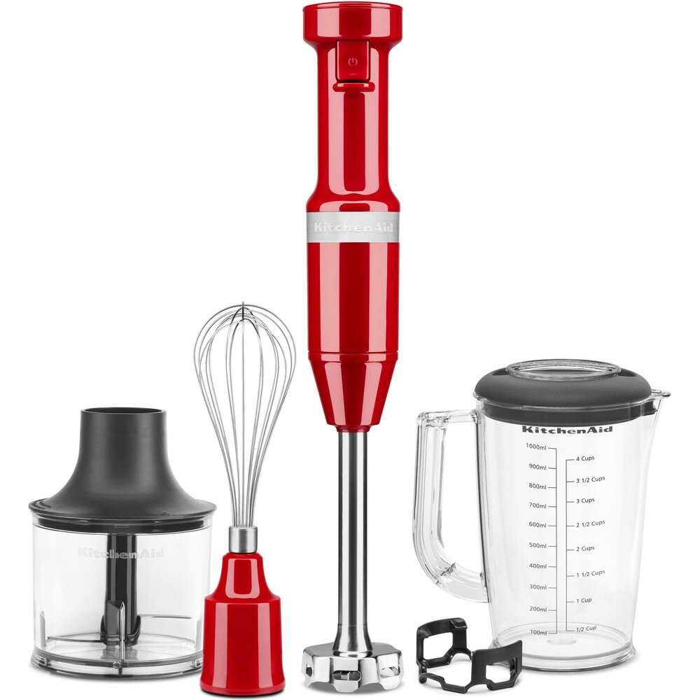 Блендер погружной KitchenAid 5KHBV83EER Красный