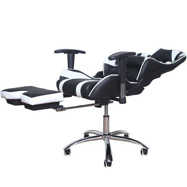 Кресло игровое MFG-6001 Меб-фф 404485, MFG-6001 black white (DK) - фото №5