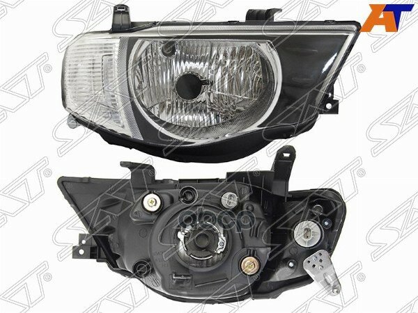 SAT ST-214-1180R-LD-E Фара MITSUBISHI L200/TRITON 07-14 RH белый габарит (Евросвет)