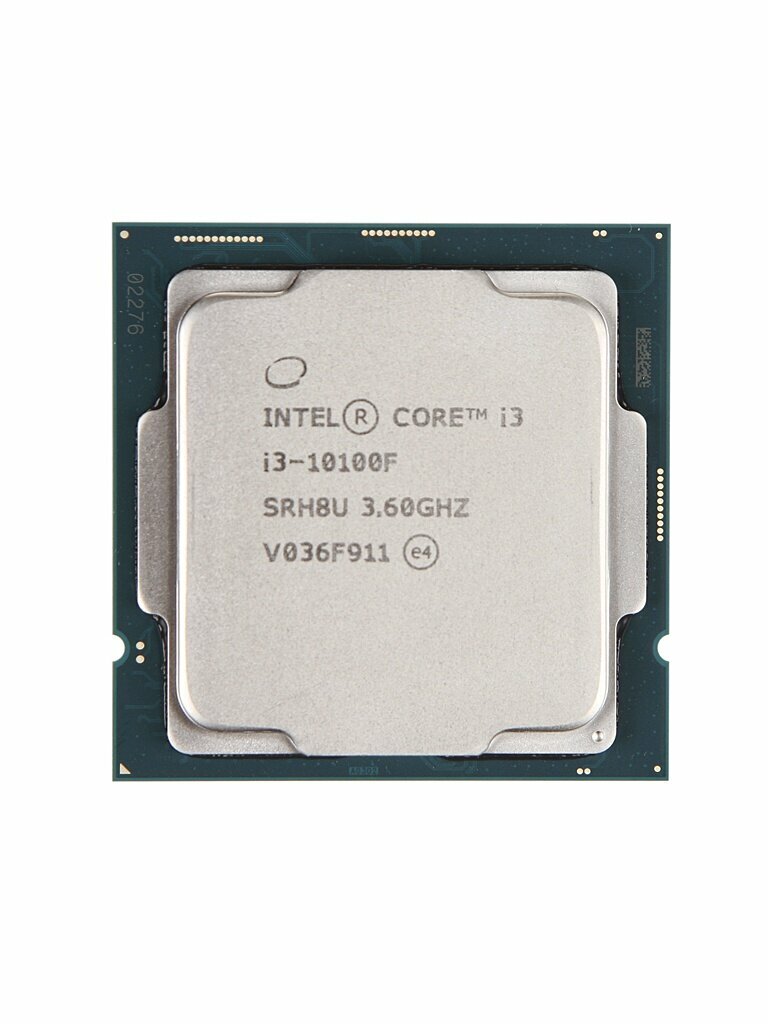 Процессор Intel Core i3-10100F LGA1200 4 x 3600 МГц