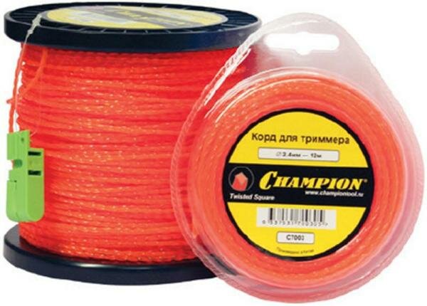 Корд трим. CHAMPION C5057 Square Twist DUO 2.4мм 12м витой квадрат