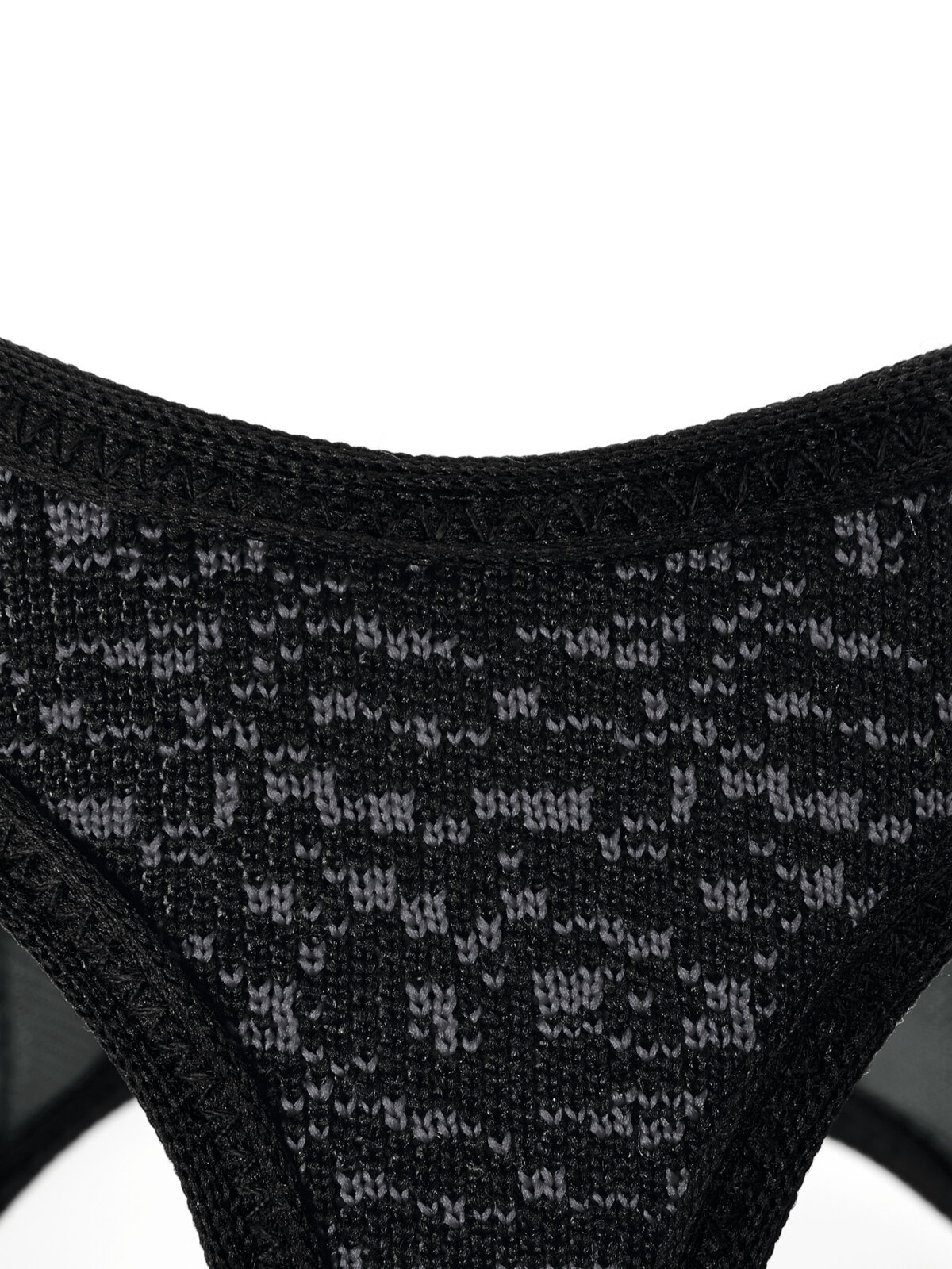Hunter шлейка для собак Hilo Soft Comfort 52-58 см, сетчатый текстиль, черная - фотография № 2