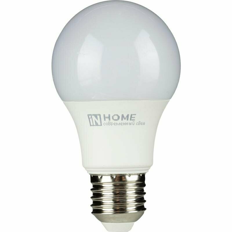 Лампа светодиодная In Home LED-A60-VC груша 10 Вт 6500K 950 Лм 220 В 4690612020228, 1689468