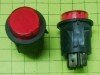 Кнопка SС 7087 4с Фиксация подсв.12V красная 2x off-on