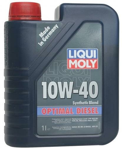 LIQUI MOLY 3933 Масло моторное 10W40 LIQUI MOLY 1л полусинтетика Optimal Diesel