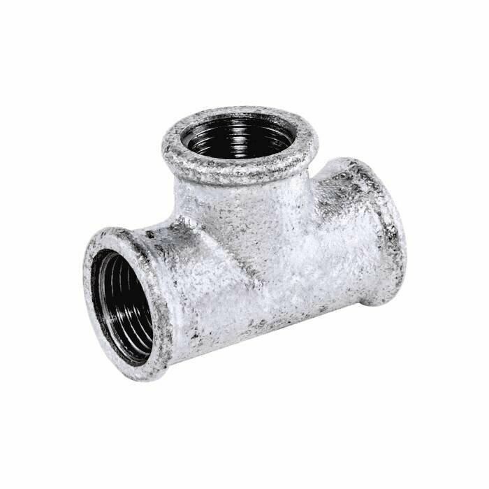 фото Тройник прямой чугун оц Ду 20 (3/4") ВР/ВР Fittex