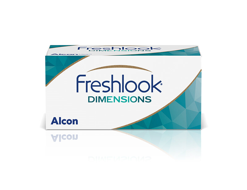 FRESHLOOK Dimensions 6  -04.00 R 8.6 carribean aqua