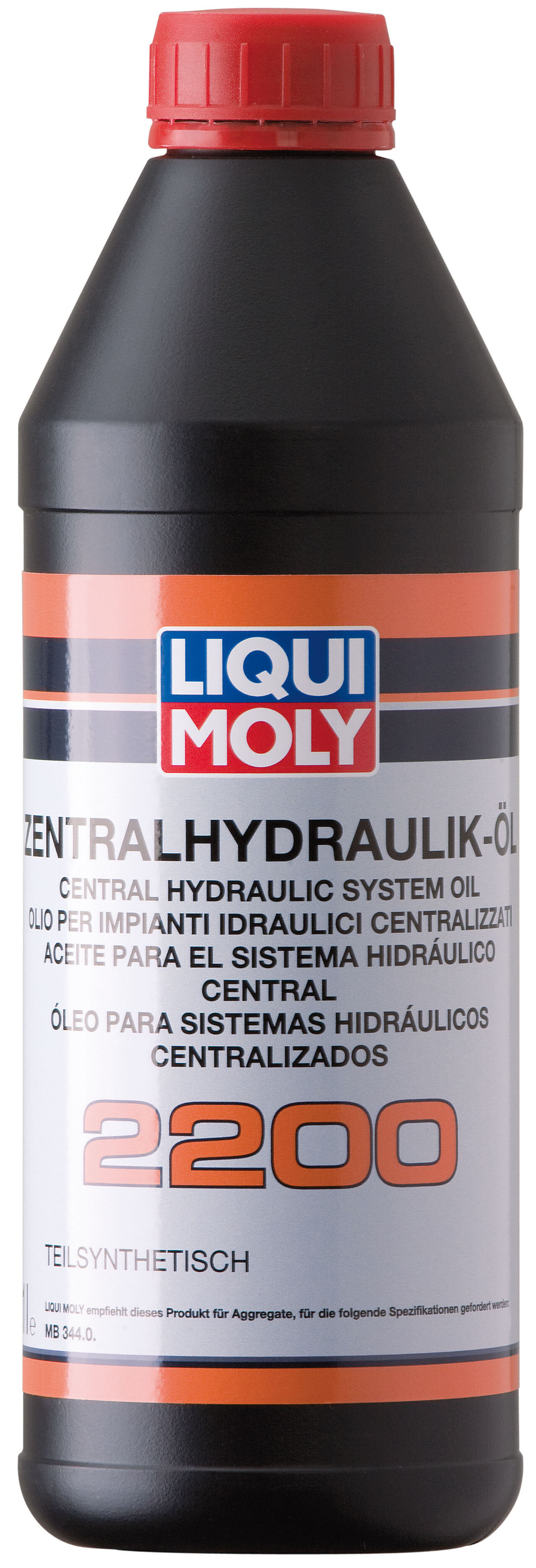 3664 LiquiMoly Полусинтетическая гидравлическая жидкость Zentralhydraulik-Oil 2200 1л