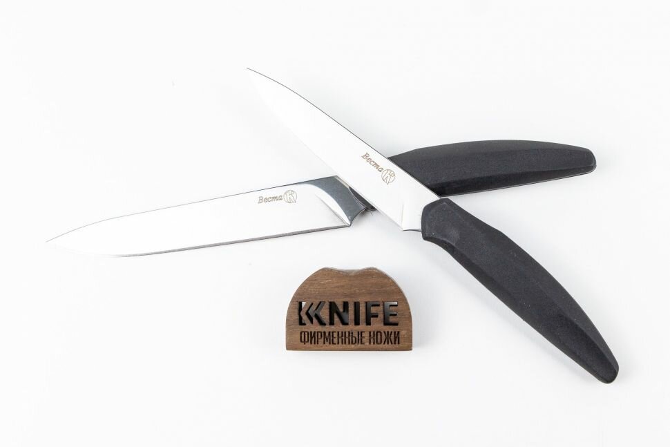 Набор кухонных ножей "Веста" AUS-8 Elastron от ПП Кизляр