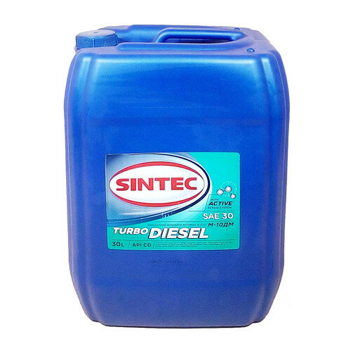 Моторное масло для грузового транспорта Sintec Diesel SAE 15W-40 API CF-4/CF/SJ 20л (122421)