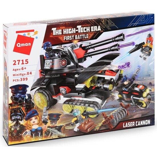 Конструктор QMAN 2715 Эра высоких технологий 399 дет.