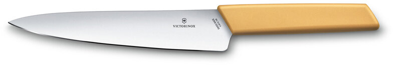 Нож разделочный VICTORINOX Swiss Modern, 19 см, нержавеющая сталь / синтетический материал, медовый Victorinox MR-6.9016.198B