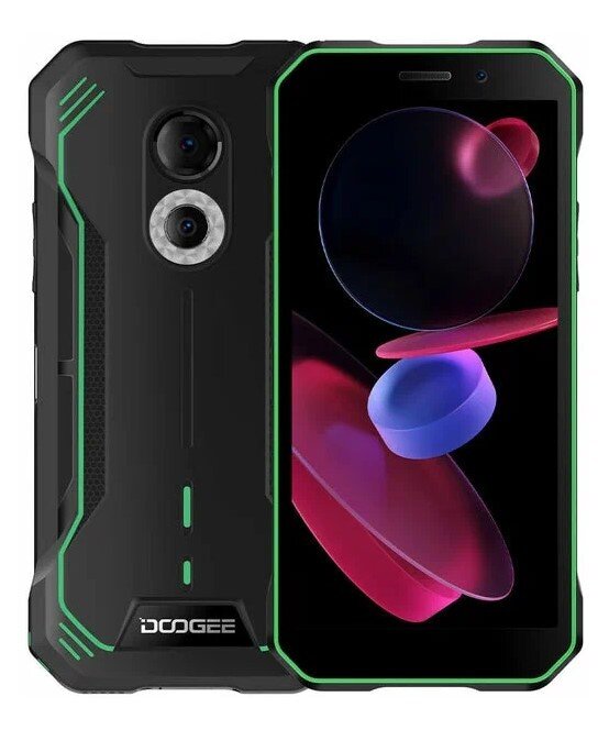 Смартфон Doogee S51 4/64GB Черно-зеленый