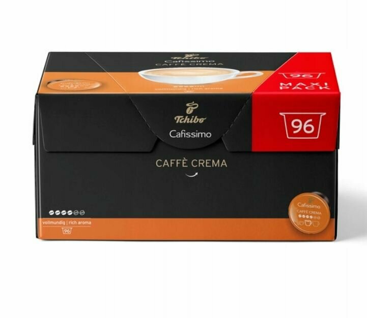 Кофе в капсулах Tchibo Cafissimo Caffe Crema 96 капсул - фотография № 1