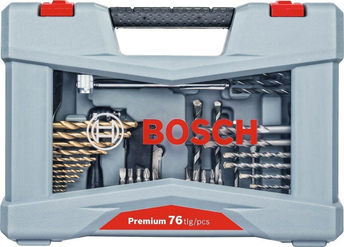 Набор бит Bosch Premium Set-76 (76пред.) для шуруповертов (2608p00234)