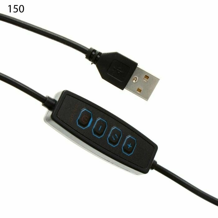 Торшер "Эсти" LED USB черный - фотография № 12
