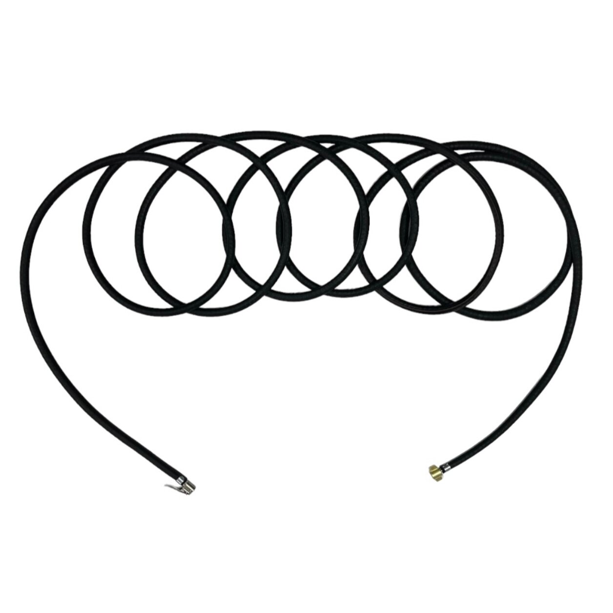 Шланг подкачки колеса с наконечником и уцером «евро» (6 метров)