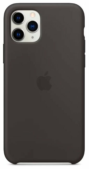 Чехол-накладка Apple Silicone Case для iPhone 11 Pro - Black (MWYF2ZM/A)