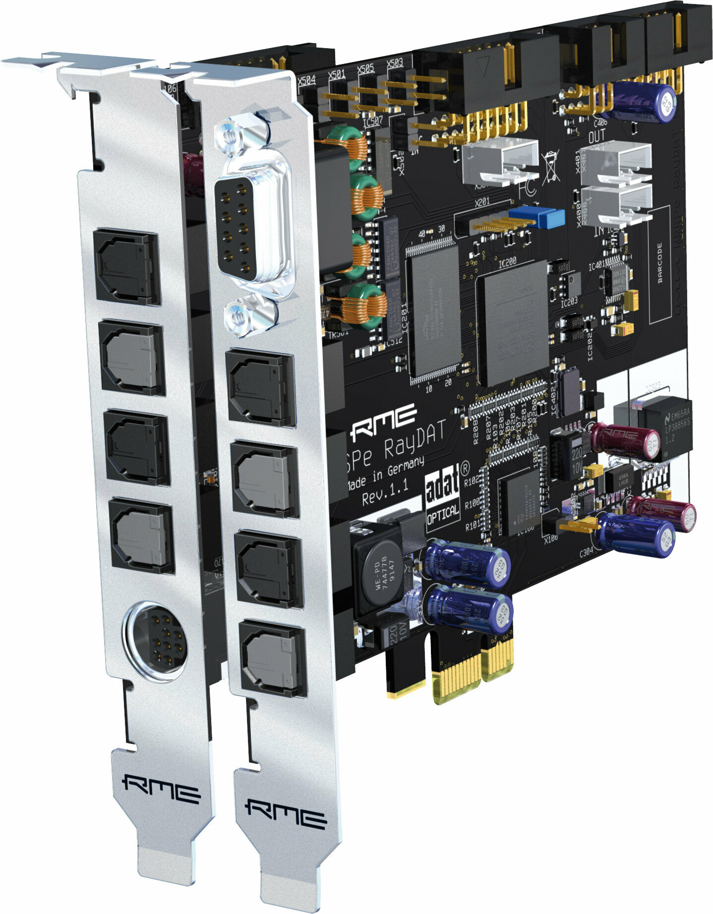 RME HDSPe RayDat - 72 канальная 24 Bit / 192 kHz 4 x ADAT I/O PCI Express карта
