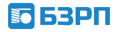 БЗРП 3302-2912102-02/1 Лист рессоры ГАЗель (№2) задний двухлист. "БЗРП" с 2 хомутами